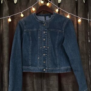 Skye’s the Limit Jean Jacket button down coat